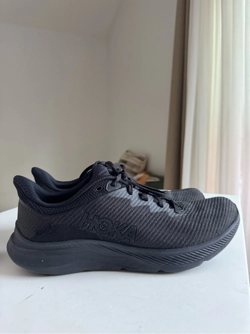 HOKA Solimar Men’s Running Shoes Black Size 11